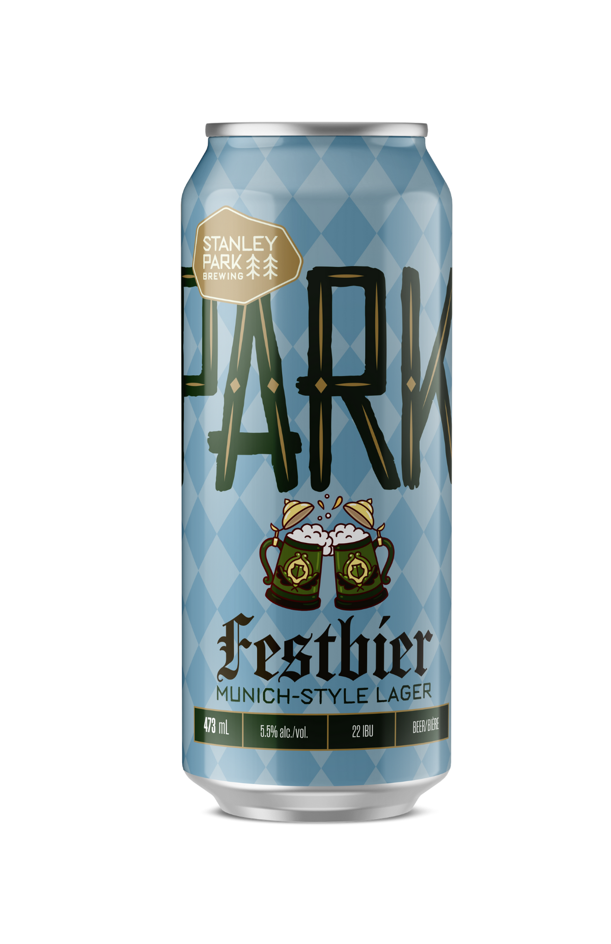 Festbier Munich-Style Lager - PARKBEER 473ml Tall Can from Stanley Park Brewing (Vancouver Brewpub)