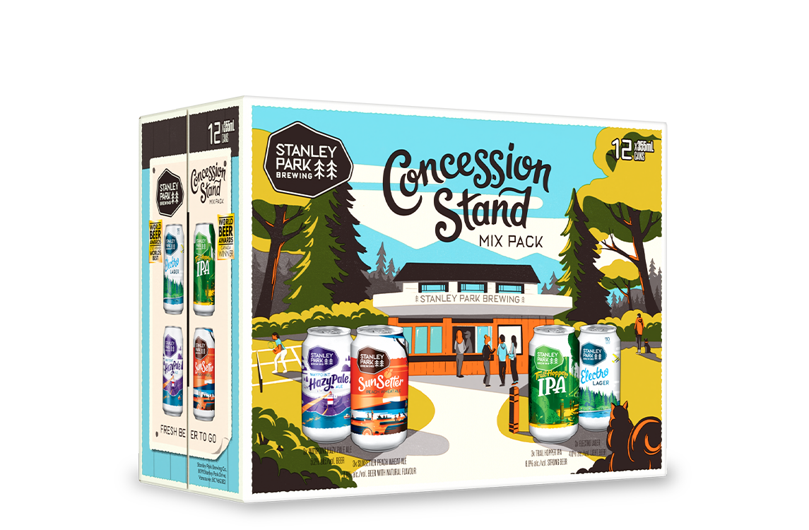 Concession Stand Four Brews Mix Pack 12x355ml Cans