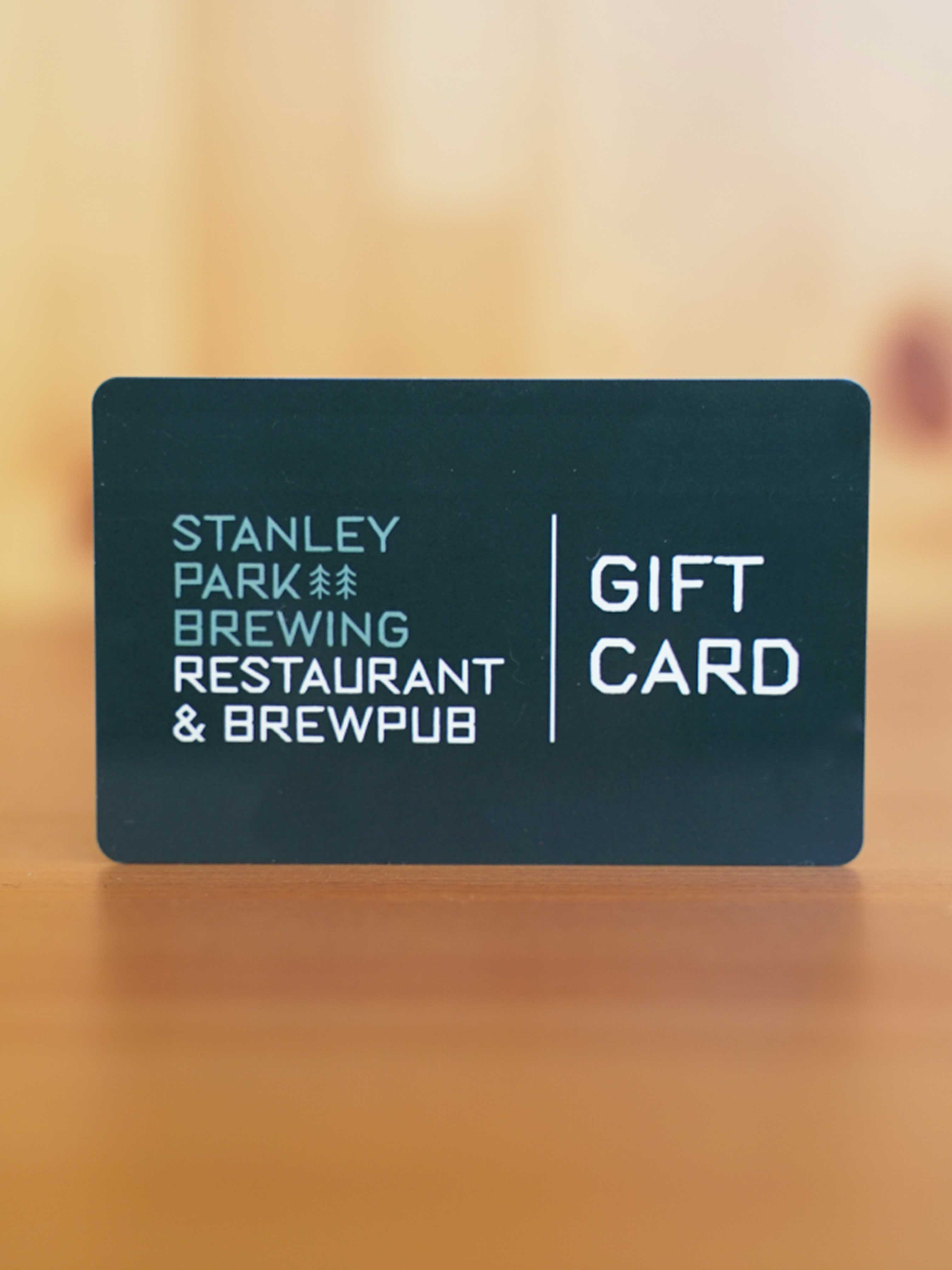 Gift Card (Restaurant & Brewpub Only) from Stanley Park Brewing (Vancouver Brewpub)