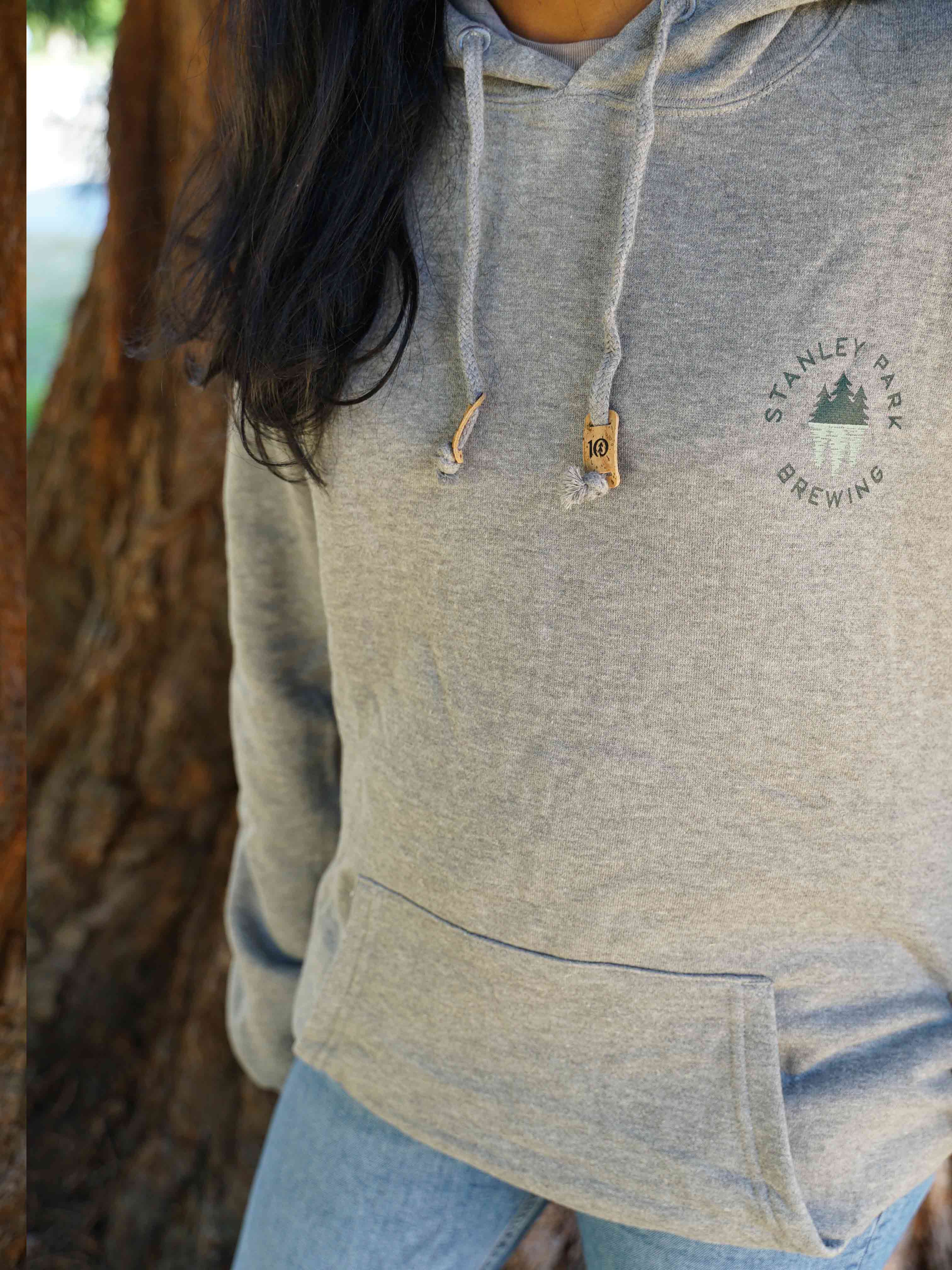 tentree x Stanley Park Brewing Grey Hoodie from Stanley Park Brewing (Vancouver Brewpub)