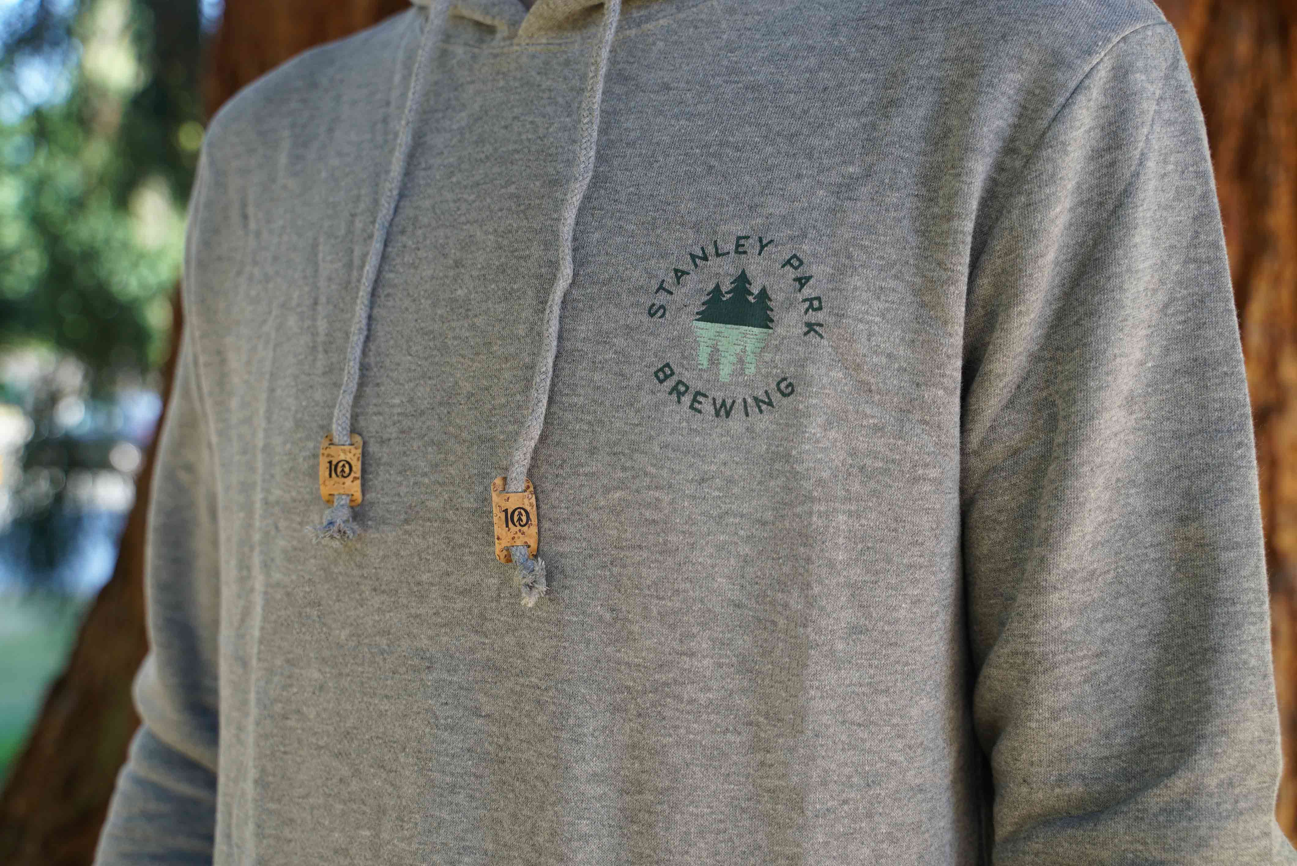 tentree x Stanley Park Brewing Grey Hoodie from Stanley Park Brewing (Vancouver Brewpub)