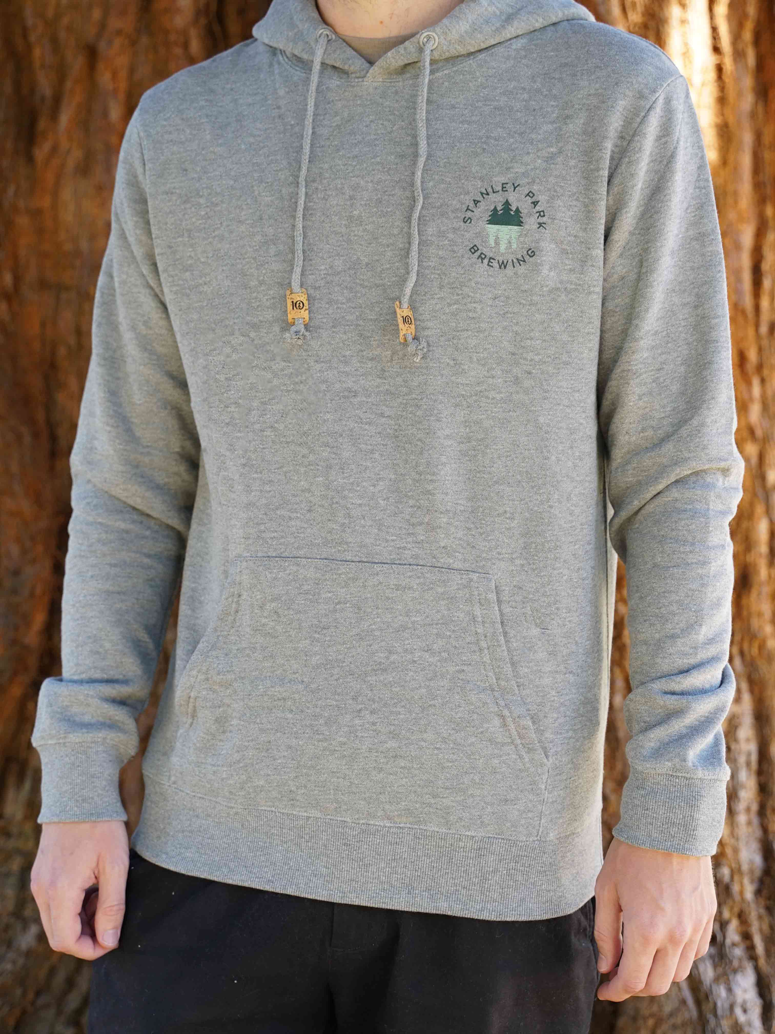 tentree x Stanley Park Brewing Grey Hoodie from Stanley Park Brewing (Vancouver Brewpub)