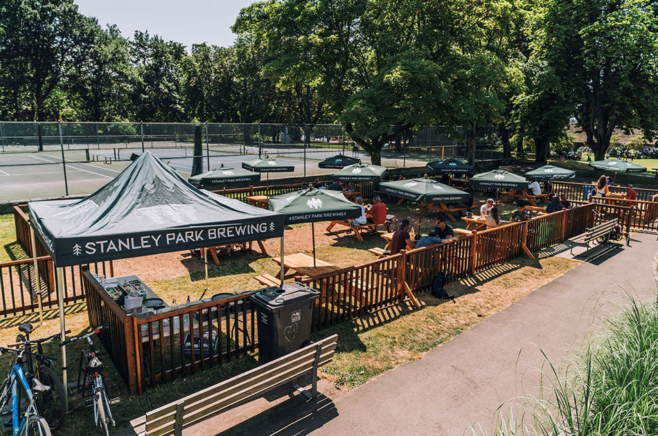 Visiting our Outdoor Patios in Stanley Park