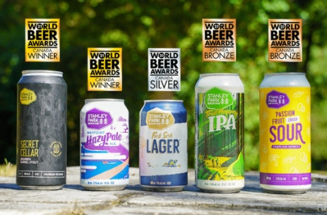 Stanley Park Brewing Wins 5 World Beer Awards