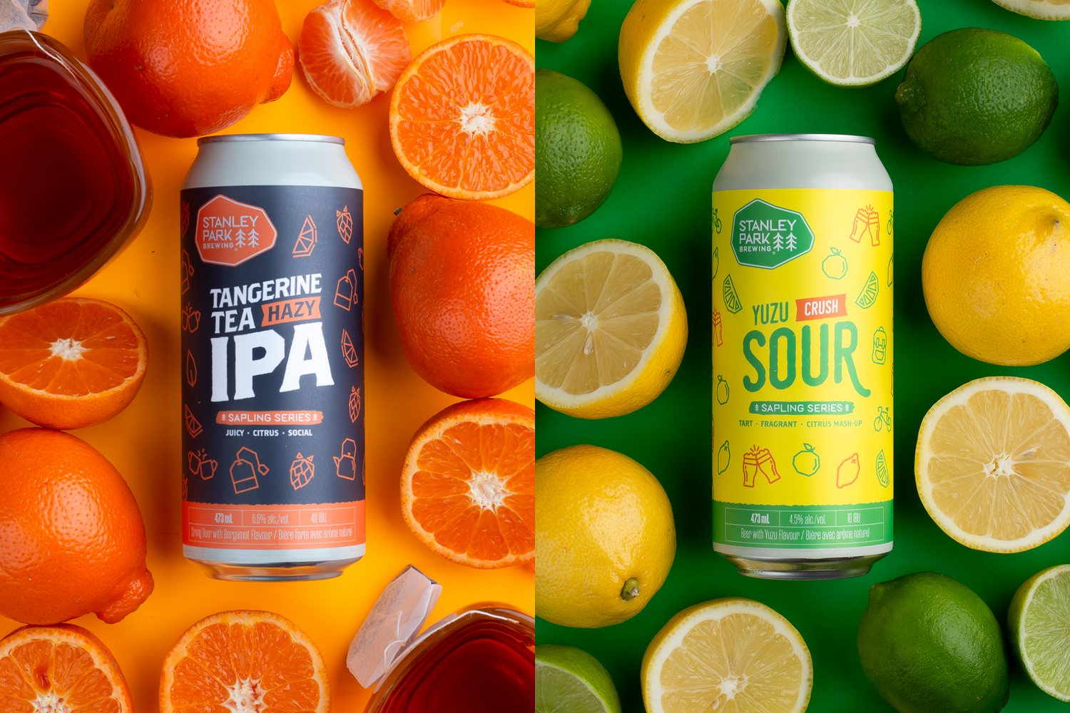 New Release: Tangerine Tea Hazy IPA & YUZU Crush Sour