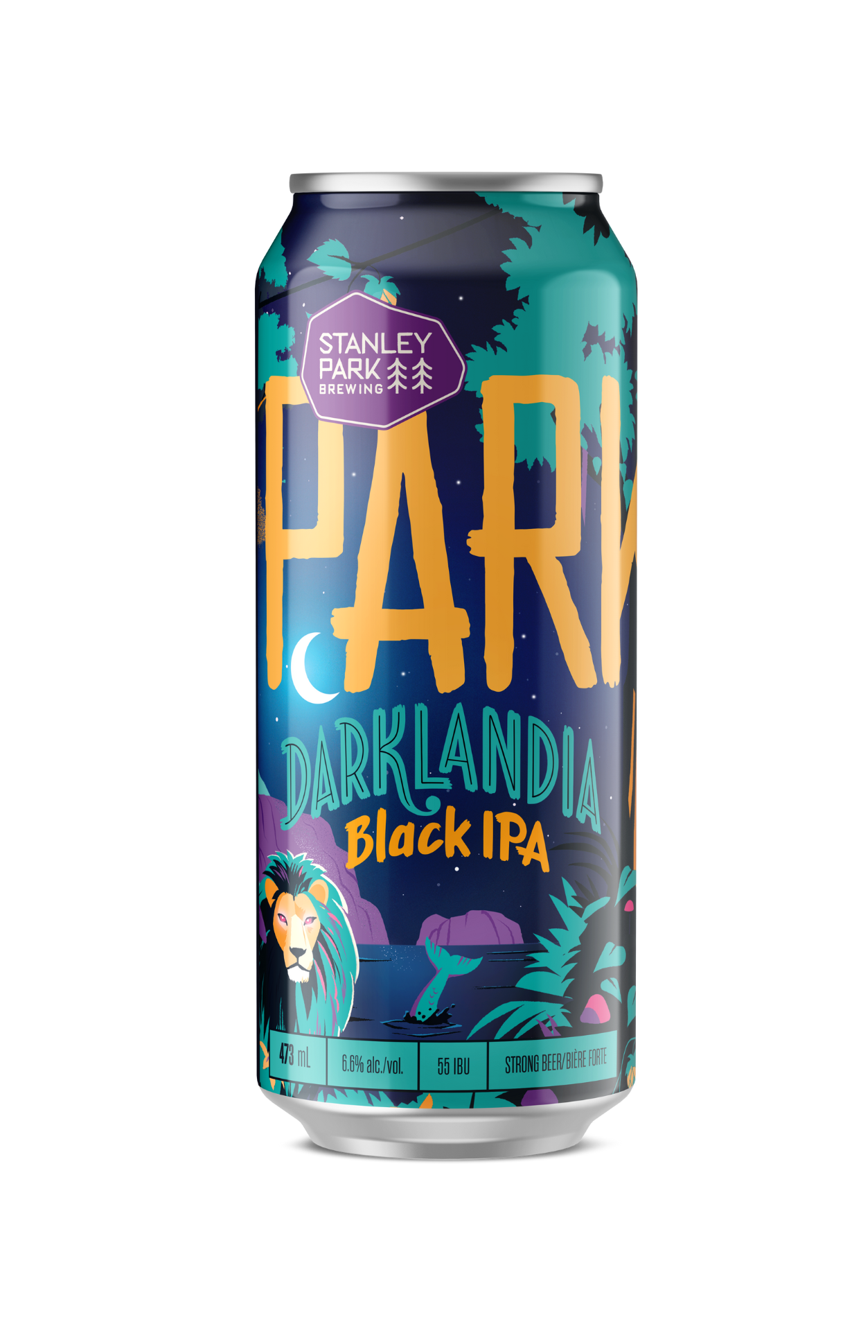 Darklandia Black IPA - PARKBEER 473ml Tall Can