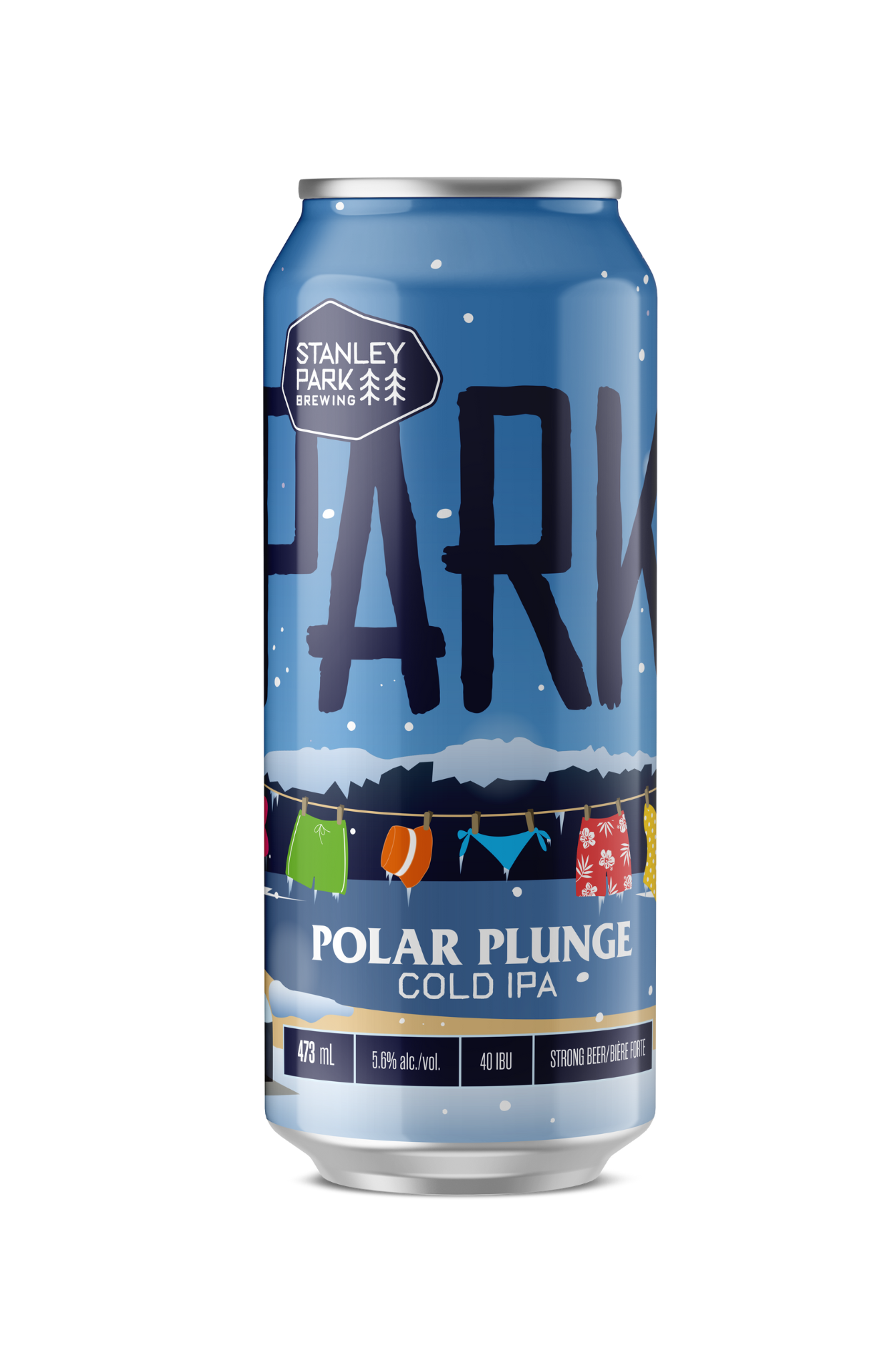 Polar Plunge Cold IPA 5.6% ABV  - PARKBEER 473ml Tall Can