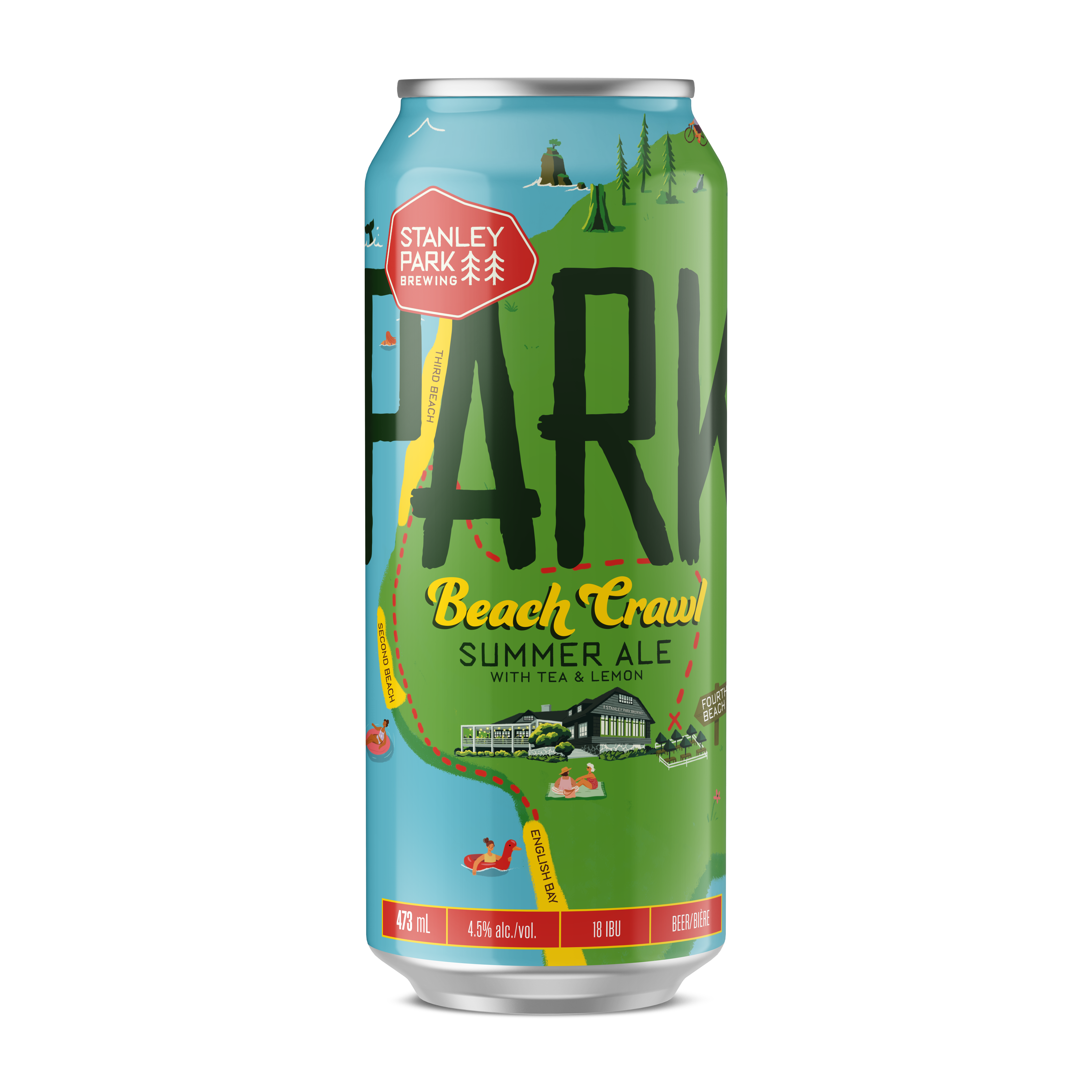 Beach Crawl 4.5% ABV  - PARKBEER 473ml Tall Can