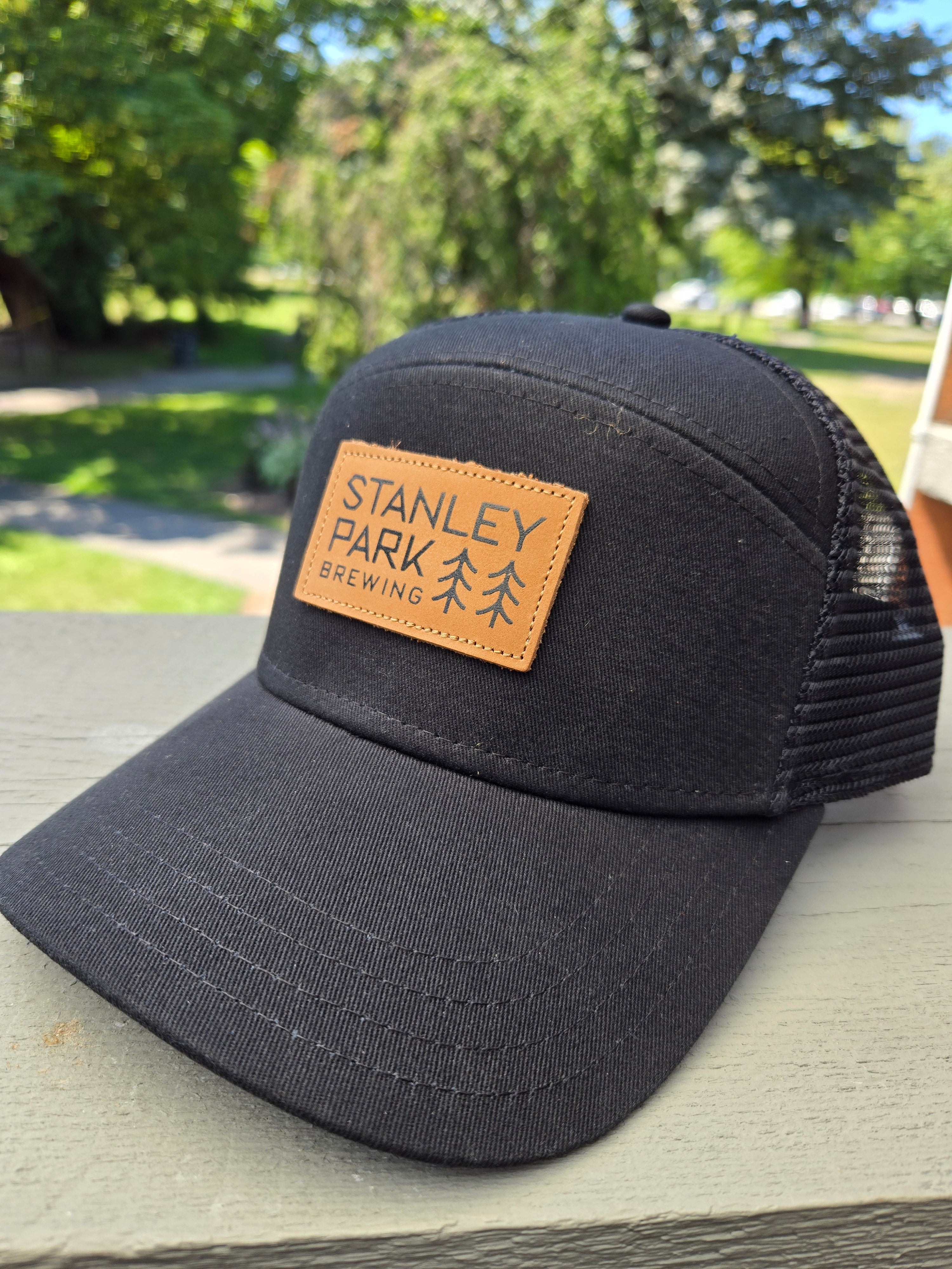 Stanley Park Brewing Black Trucker Hat