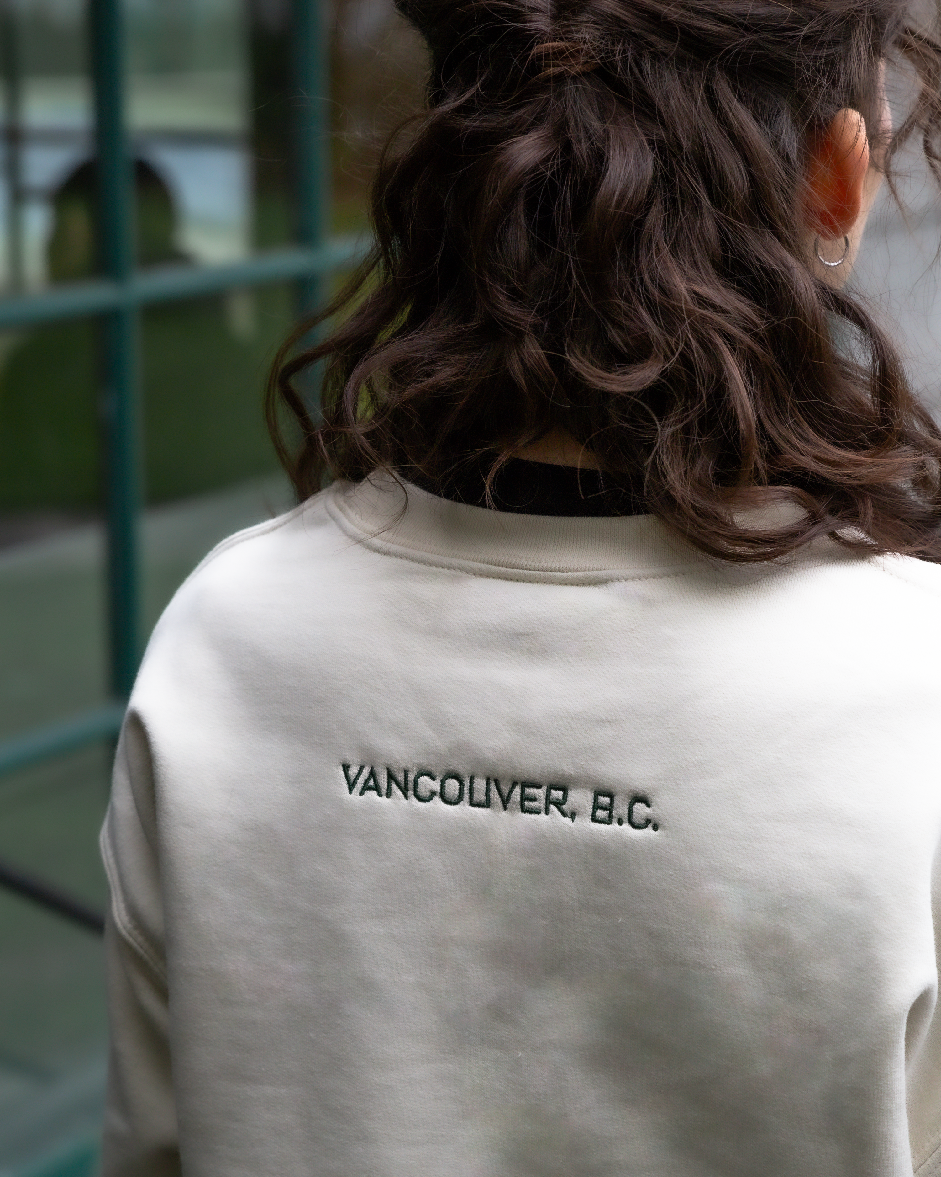 Stanley Park Brewing Unisex Cream Crewneck