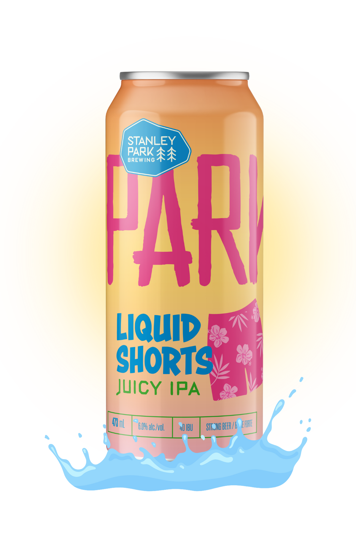 Liquid Shorts Summer Ale 6% ABV - PARKBEER 473ml Tall Can