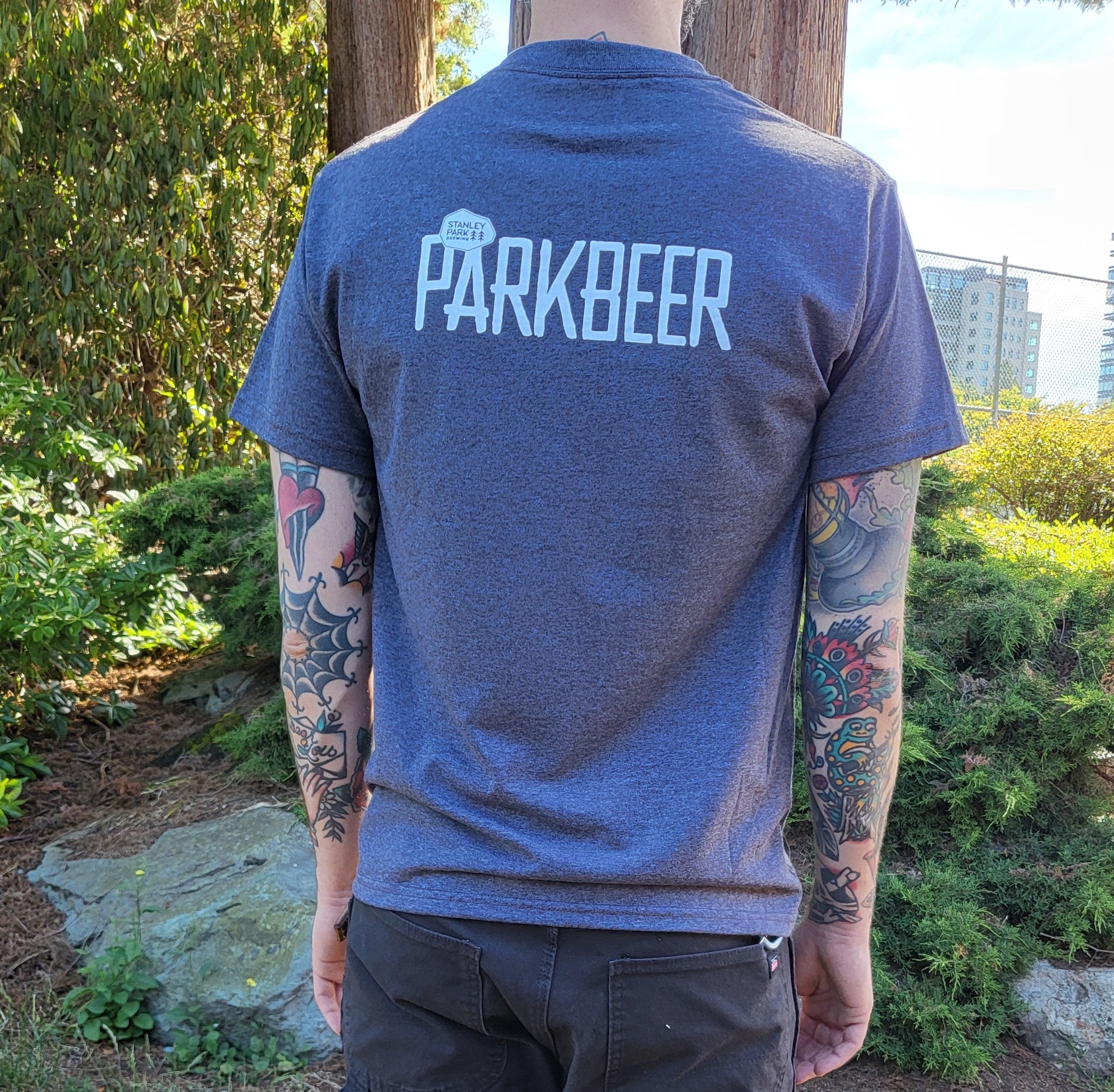 Stanley Park Brewing PARKBEER Grey Unisex t-shirt