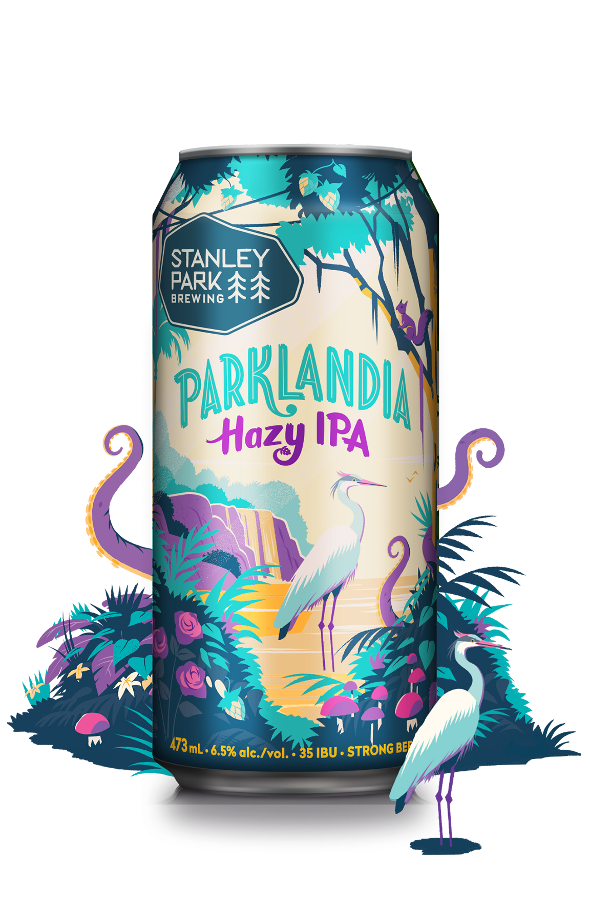 Parklandia Hazy IPA 473ml Single Tall Can