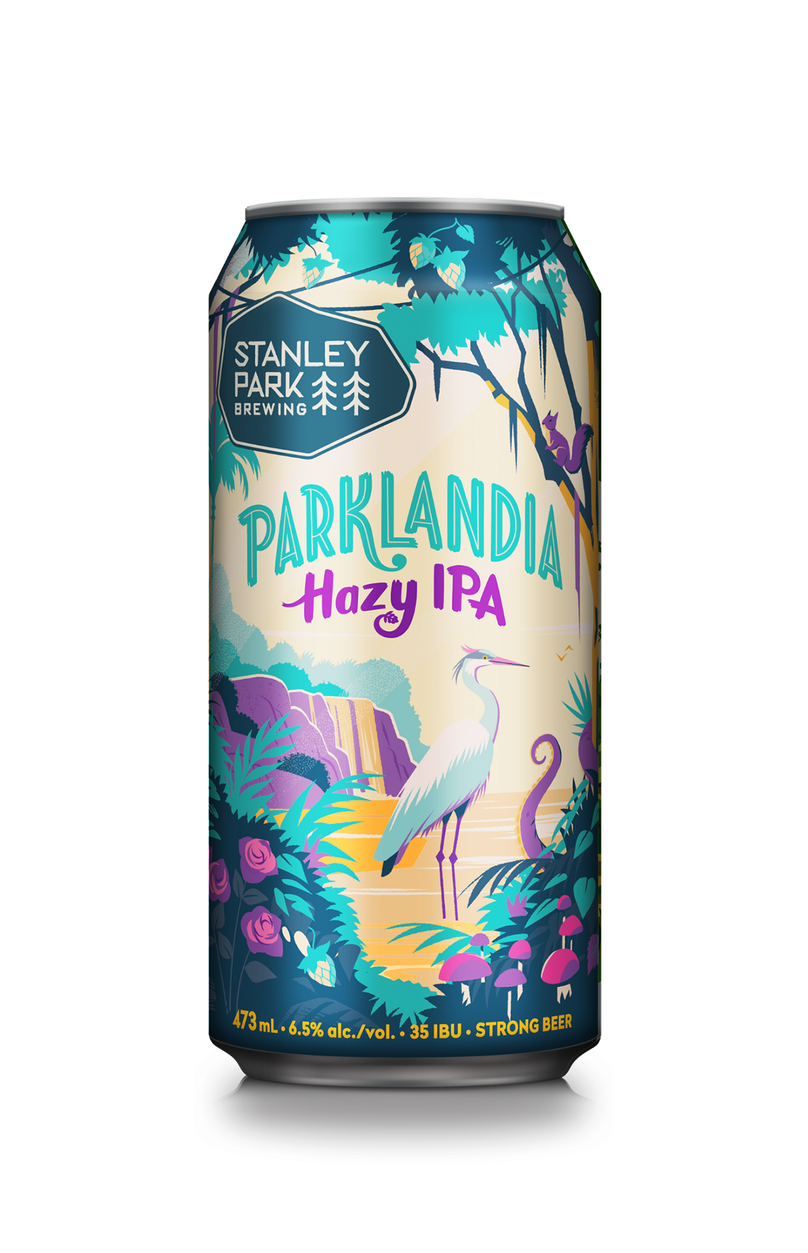 Parklandia Hazy IPA 473ml Single Tall Can