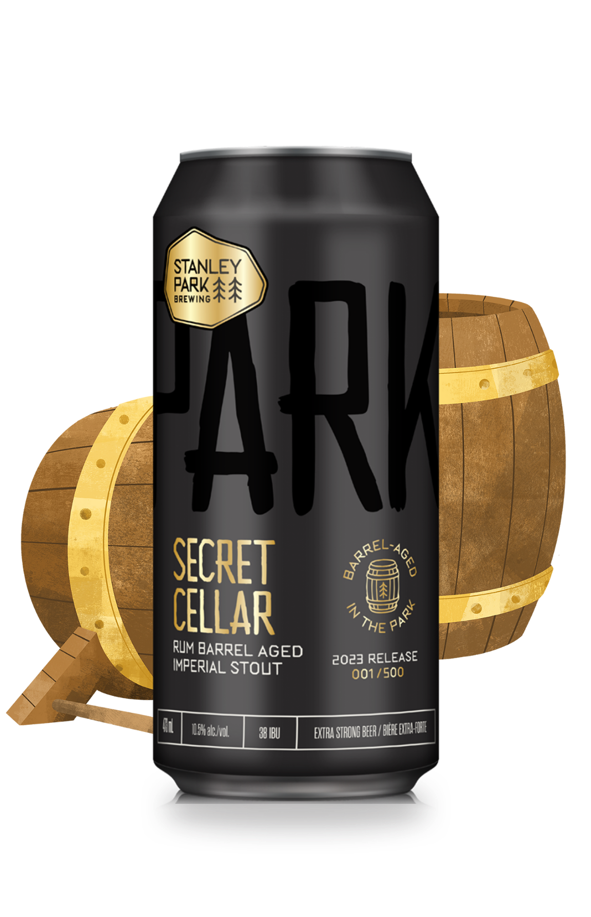 Secret Cellar Rum Barrel Aged Stout