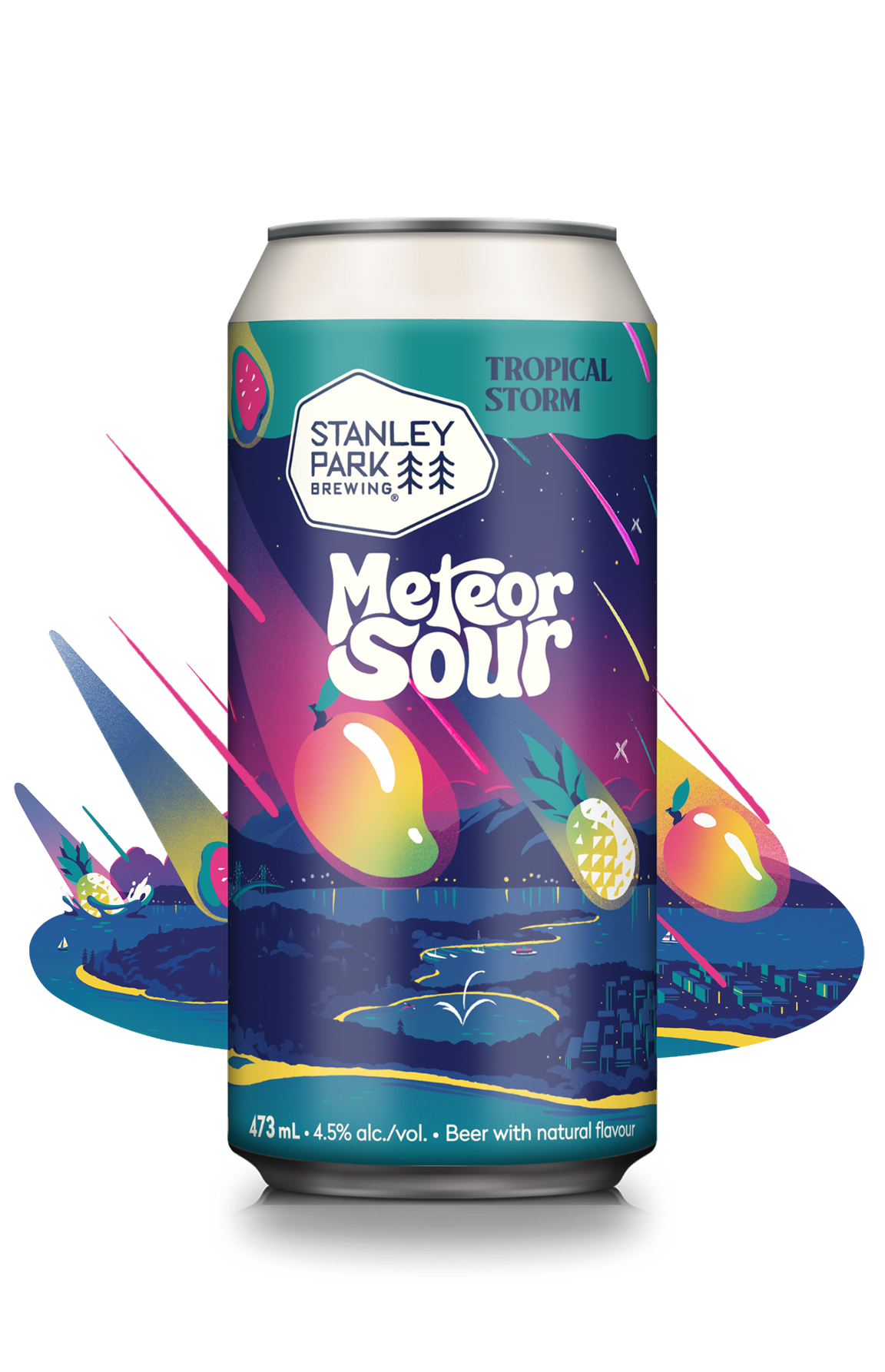 Meteor Sour Tropical Storm 473ml Single Tall Can