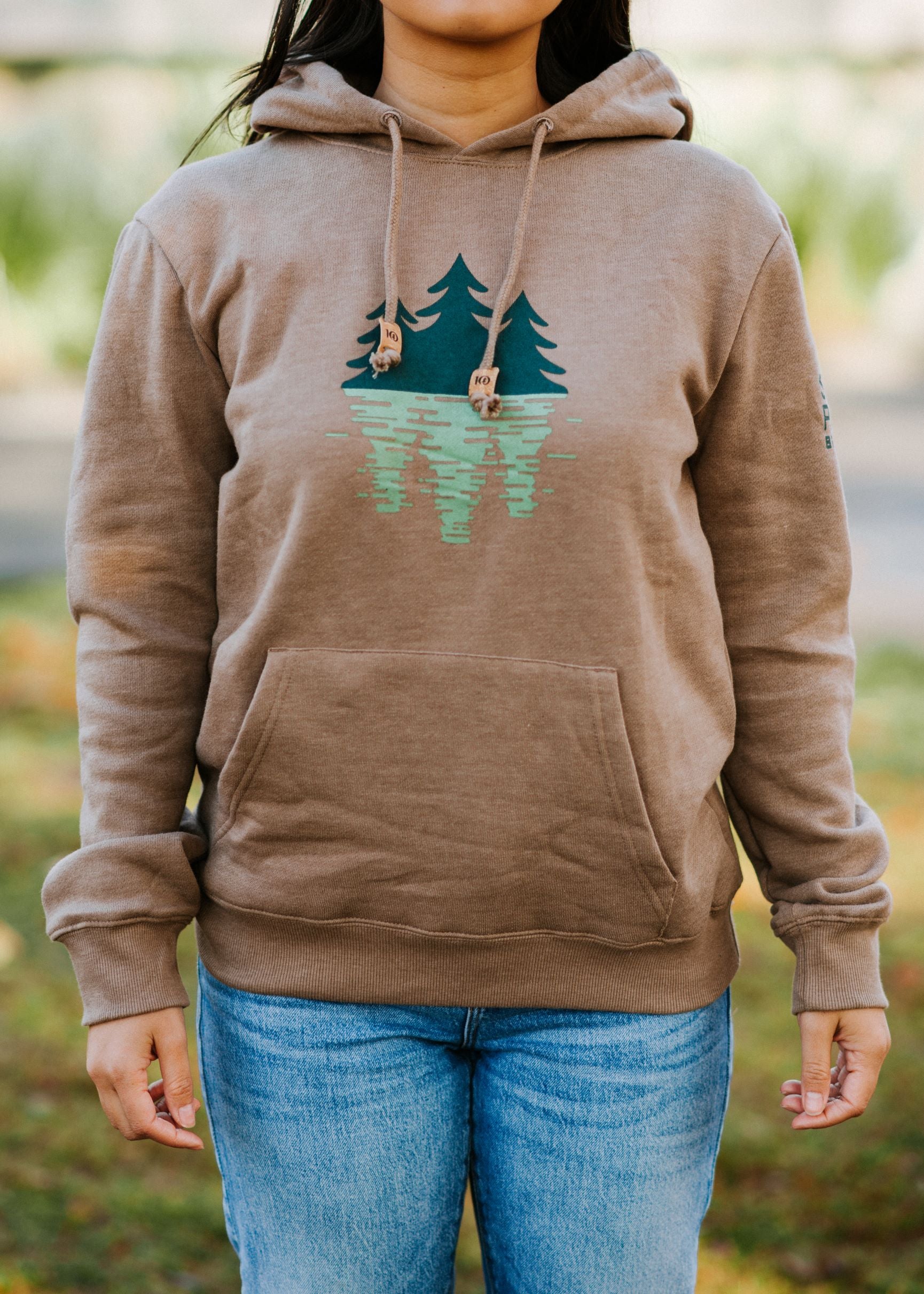 tentree x Stanley Park Brewing Beige Unisex Hoodie