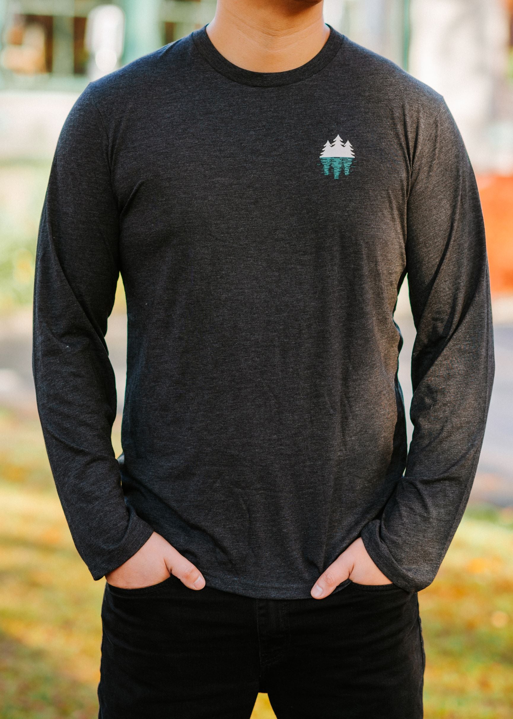 tentree x Stanley Park Brewing Black Longsleeve Unisex T-shirt